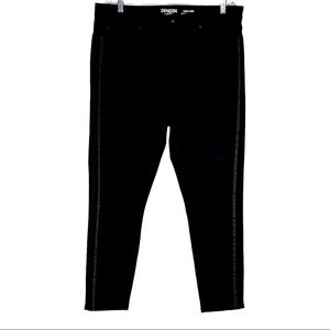 Levi's Denizen High-Rise Ankle Skinny Velvet Side Stripe Jeans